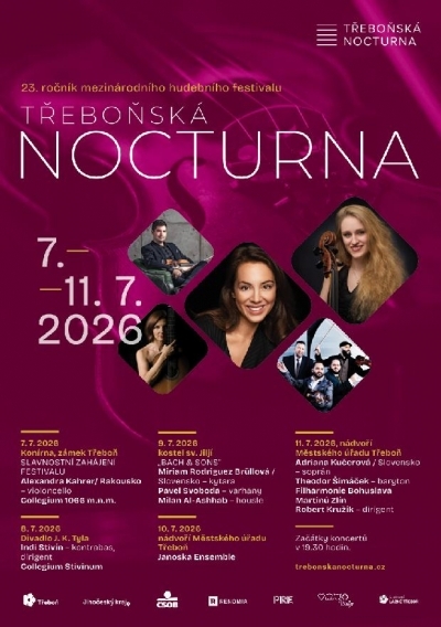 Třeboňská nocturna 2026