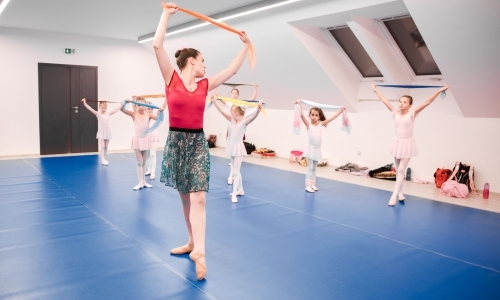 Závěrečné představení baletní školičky Farkotová