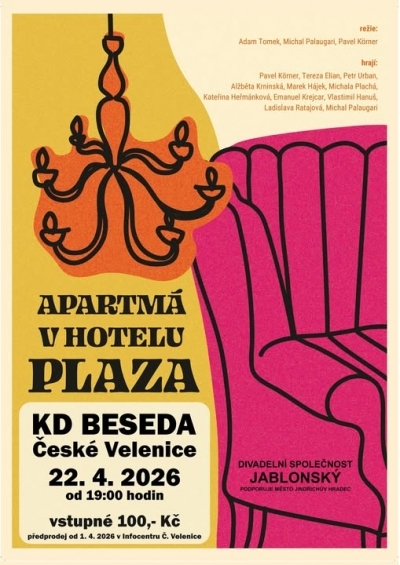 Divadelní večer v KD Beseda! 