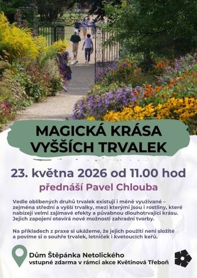 Magická krása vyšších trvalek - přednáška