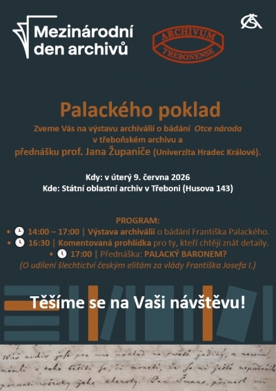 Mezinárodní den archivů: Palackého poklad