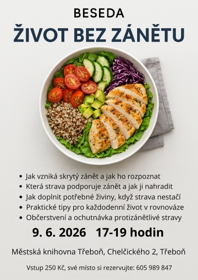 Beseda Život bez zánětu