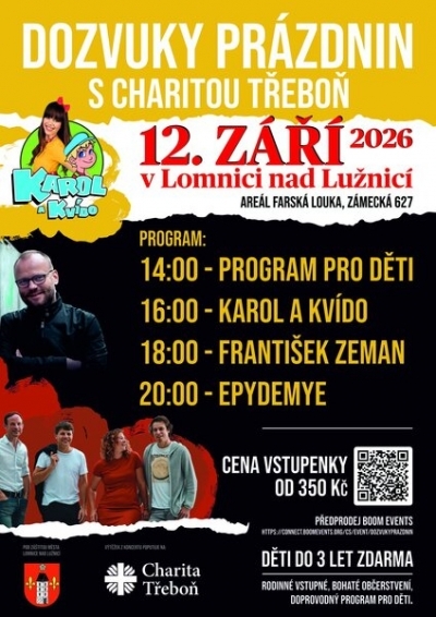 Dozvuky prázdnin s Charitou Třeboň