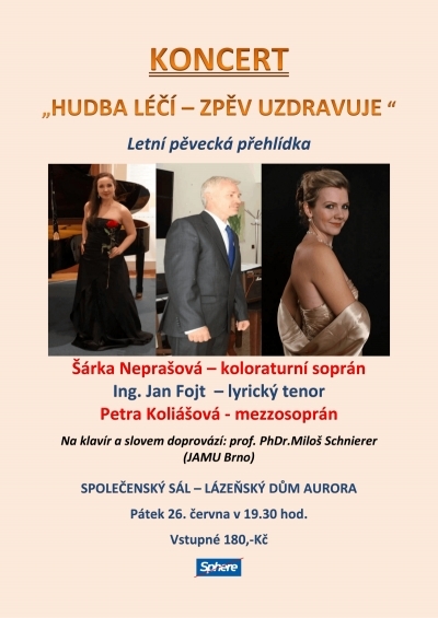 Hudba léčí- zpěv uzdravuje