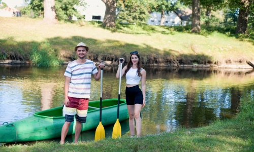 Splouvání řeky Lužnice