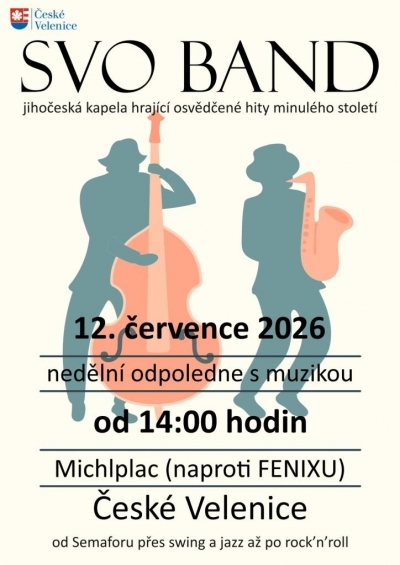Nedělní odpoledne s hudbou v Českých Velenicích